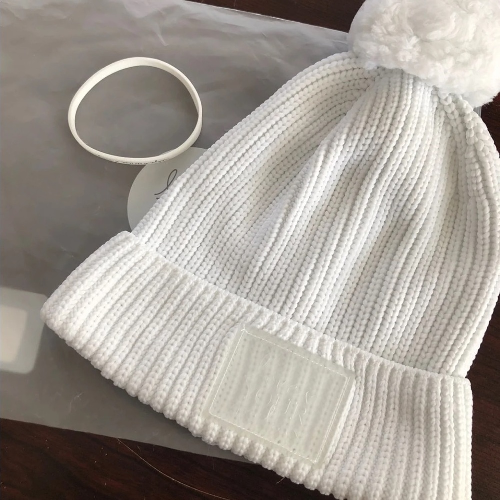 Love Your Melon Recycled Plastic Pom Beanie